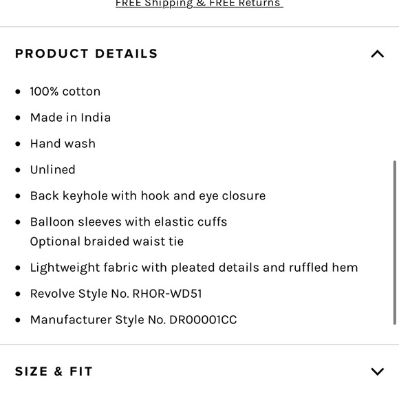 Rhode Ella dress XS - Picture 5 of 8